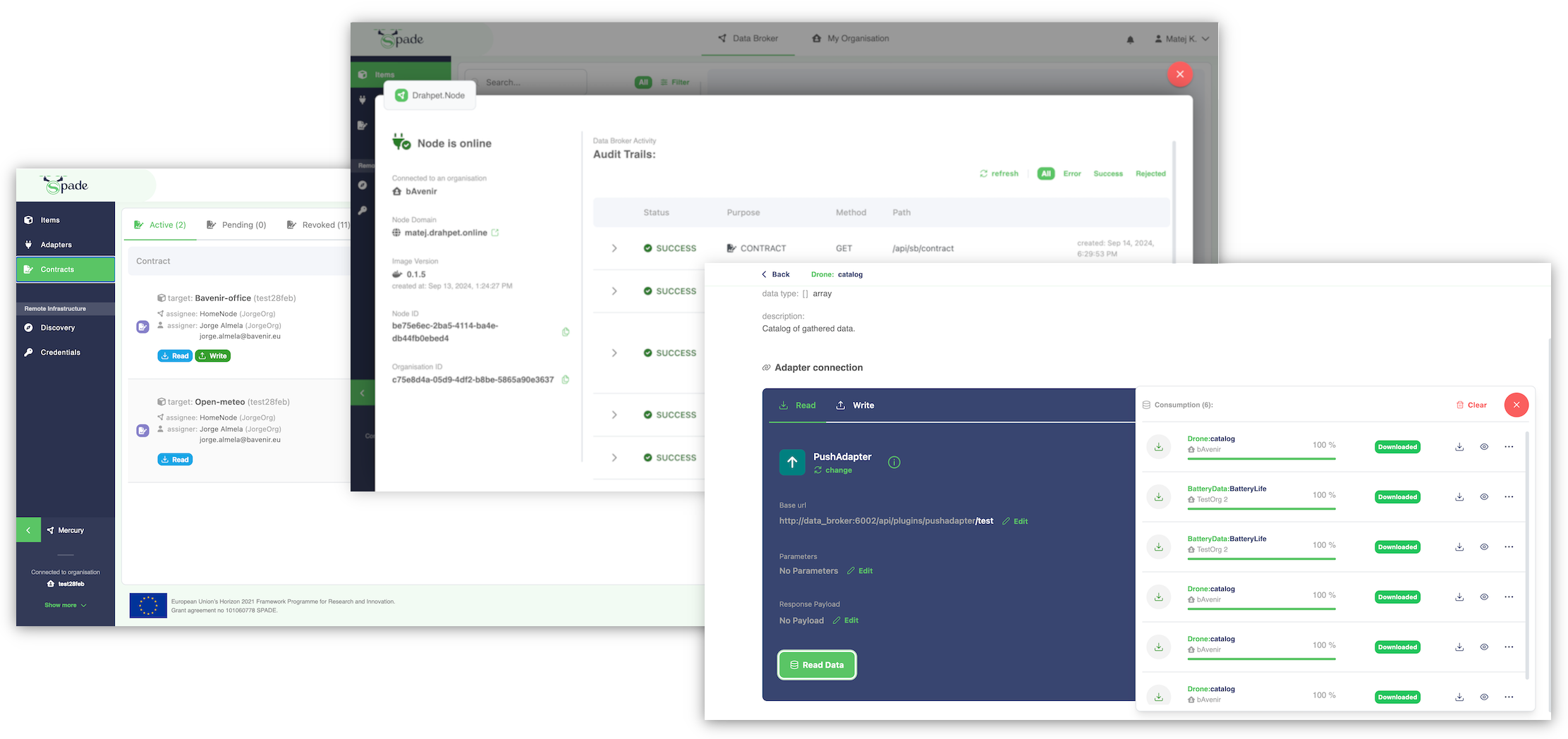 Spade Dashboard App 1